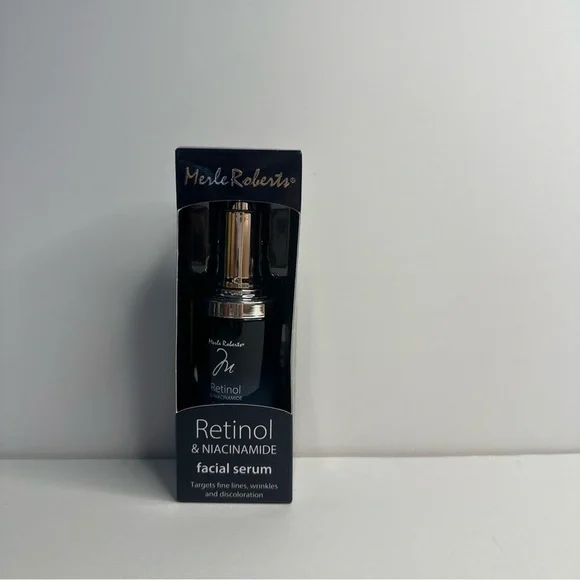 Merle Roberts - Retinol & Niacinamide Facial Serum - 1 oz - New In Box - Picture 1 of 11